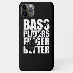Case-Mate iPhone Case Les joueurs de basse mieux doigts