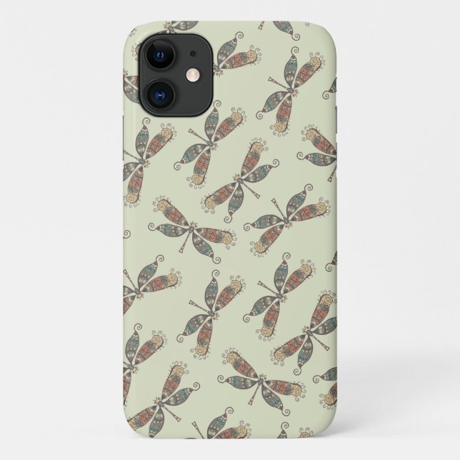 Coques Case-Mate iPhone Les libellules volent (Dos)