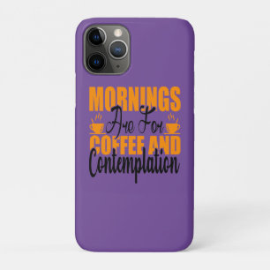Case-Mate iPhone Case Les Matins Sont Pour Le Café Et La Contemplation