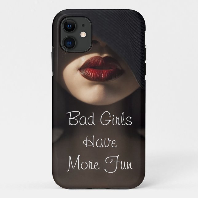 Coques Case-Mate iPhone Les mauvaises filles ont plus d'amusement (Dos)