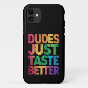 Case-Mate iPhone Case Les mecs Goûtent juste un meilleur Gay pride déses