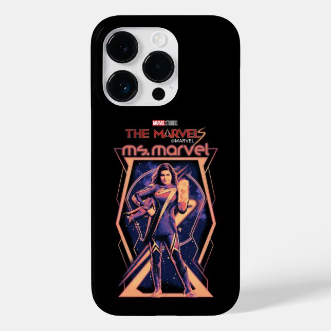 Coques Case-Mate iPhone Les merveilles Mme Marvel Caractère Graphique (Verso)