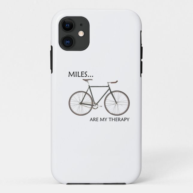 Coques Case-Mate iPhone Les MIles sont ma thérapie (Dos)