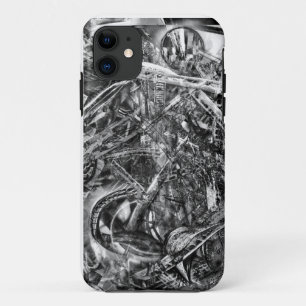 Coque iPhone 11 Les montagnes russes rêvent l'art abstrait