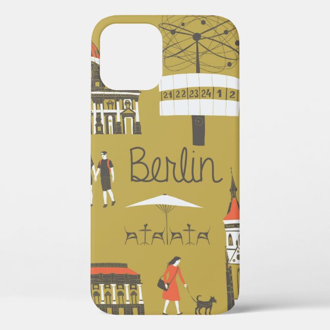 Coques Case-Mate iPhone Les monuments de Berlin (Verso)