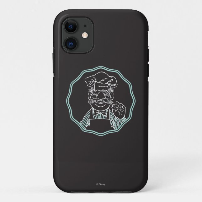 Coques Case-Mate iPhone Les Muppets| Chef encadré (Dos)