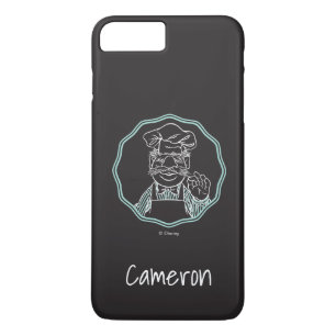 Coque iPhone 7 Plus Les Muppets  Chef encadré  Votre nom