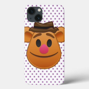 iPhone 13 Coque Les Muppets Emoji de l'ours à la Fozzie