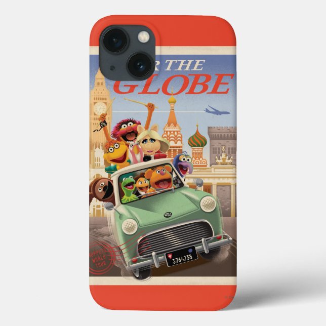 Coques Case-Mate iPhone Les Muppets font le tour du monde (Verso)