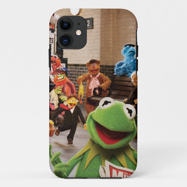 Coques Case-Mate iPhone Les Muppets les plus Recherchés| Kermit en avant (Dos)
