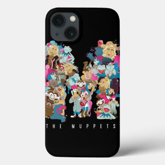 Etui iPhone 13 Les Muppets | Monogramme des marionnettes