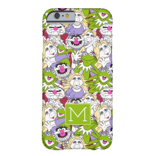 Coques Case-Mate iPhone Les Muppets| Motif surdimensionné de monogramme (Dos)