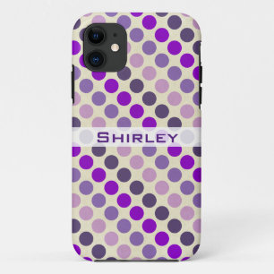 Case-Mate iPhone Case Les nuances de Pois violets par Shirley Taylor