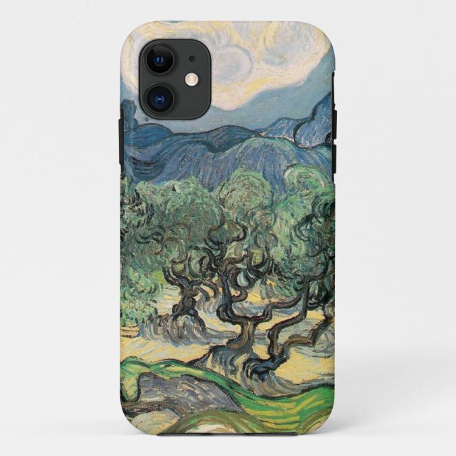 Coques Case-Mate iPhone Les Oliviers, 1889, par Vincent van Gogh (Dos)