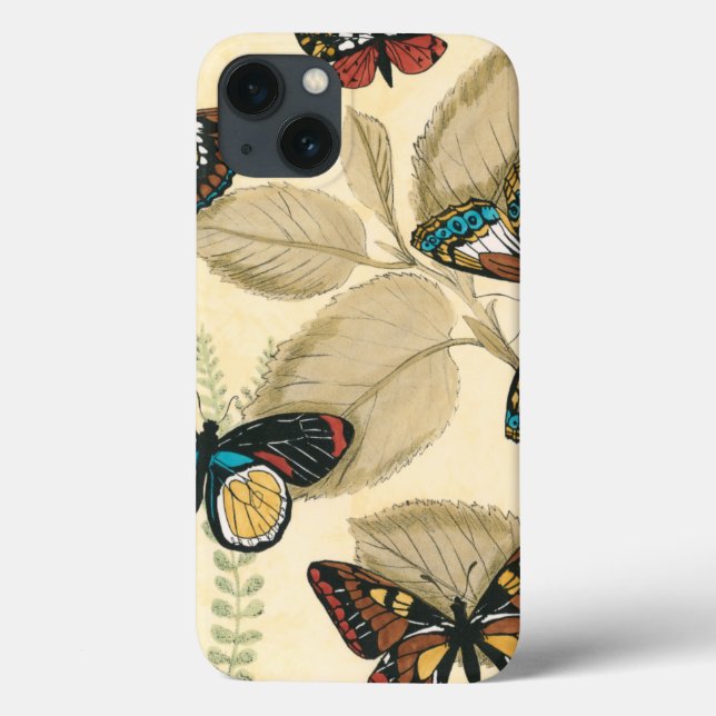 Coques Case-Mate iPhone Les papillons qui dorment sur les Feuilles (Verso)