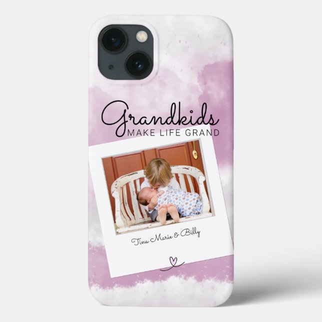 Coques Case-Mate iPhone Les petits font la vie Grand Photo (Verso)