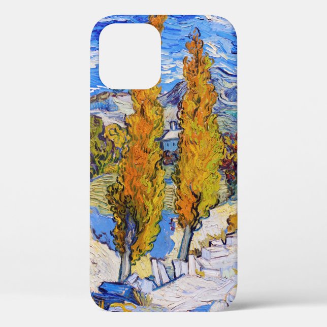 Coques Case-Mate iPhone Les peupliers de Saint-Rémy, Van Gogh (Verso)