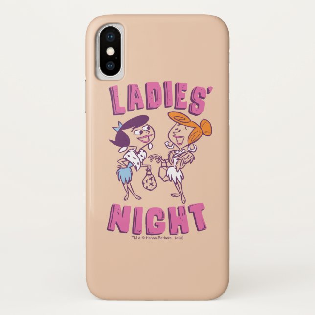 Coques Case-Mate iPhone Les Pierrafeu | Betty & Wilma - La nuit des dames (Dos)