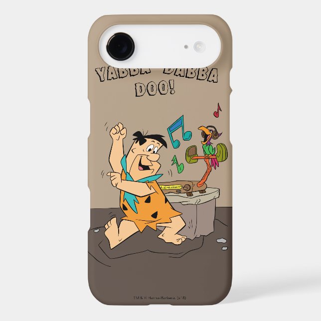 Coques Case-Mate iPhone Les Pierrafeu | Fred Flintstone Dancing (Verso)