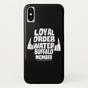 Case-Mate iPhone Case Les Pierrafeu  Membre Loyal Order Water Buffalo