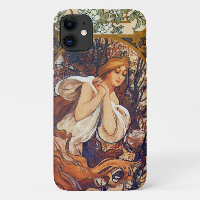 Coques Case-Mate iPhone Les quatre saisons (série 1897) Printemps (Dos)