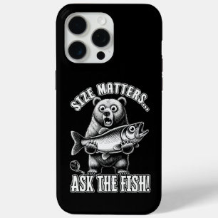 Coque iPhone 15 Pro Max Les questions de taille demandent au poisson