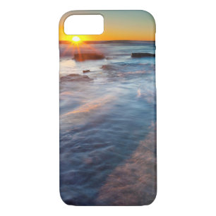 Coque Case-Mate Pour iPhone Les rayons du soleil illuminent l'océan Pacifique