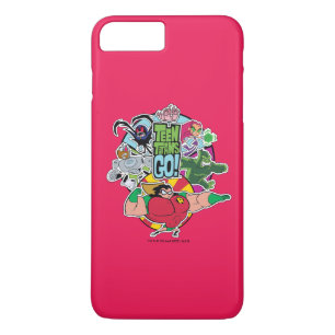 Coque iPhone 8 Plus/7 Plus Les titans de l'adolescence vont ! graphique de