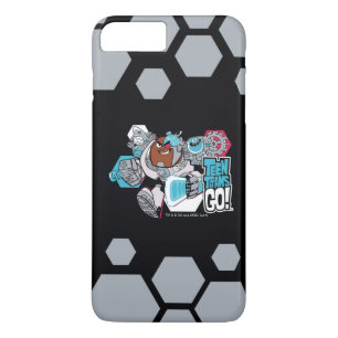 Coque iPhone 8 Plus/7 Plus Les titans de l'adolescence vont ! graphique de