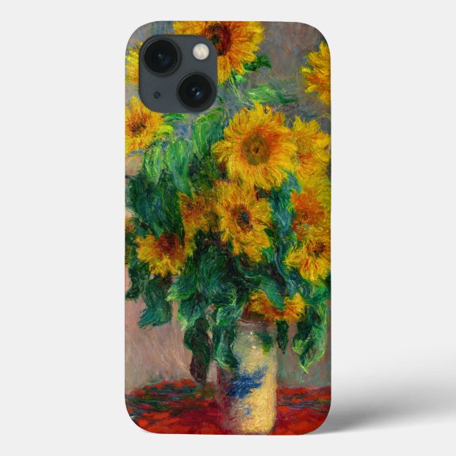 Coques Case-Mate iPhone Les tournesols de Monet (Verso)