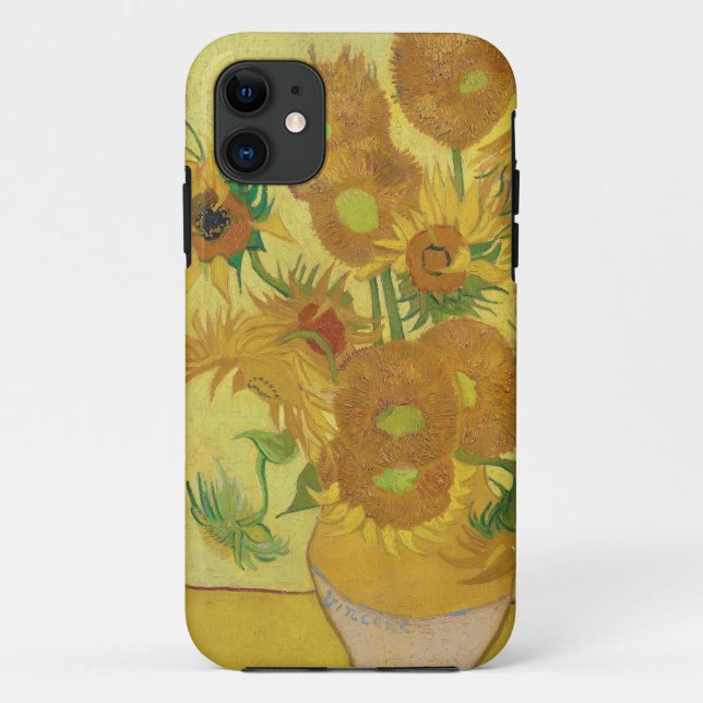 Coques Case-Mate iPhone Les tournesols de Van Gogh (Dos)