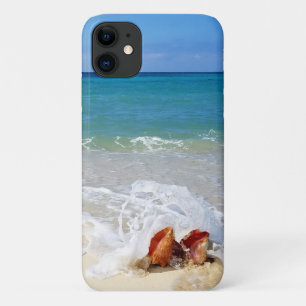 Case-Mate iPhone Case Les vagues de la mer au-dessus des coquillages