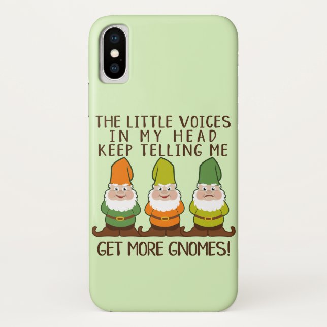 Coques Case-Mate iPhone Les voix de Littles obtiennent plus de gnomes (Dos)