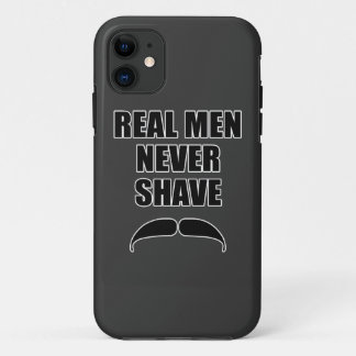 Coques Pour iPhone Les vrais hommes ne rasent jamais