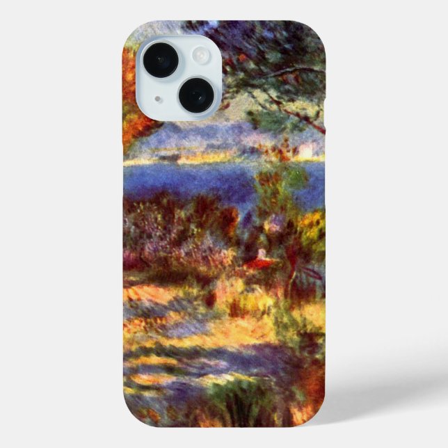 Coques Case-Mate iPhone L'Estaque par Pierre Renoir, Impressionnisme Vinta (Verso)