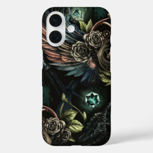 Coque Pour iPhone 16 L'esthétique des horloges La beauté de Steampunk M