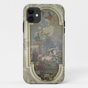 Coque iPhone 11 L'établissement du chapelet par St Dominic (fres