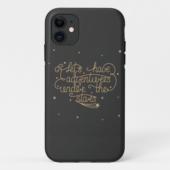 Coques Case-Mate iPhone Lets ont des aventures (Dos)