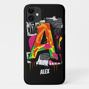 Case-Mate iPhone Case Lettre "A" de style Graffiti personnalisable