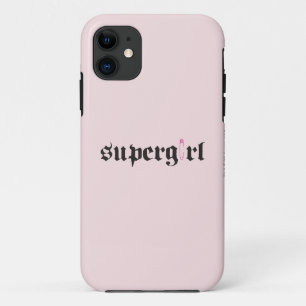 Coques Pour iPhone LETTRE D'ÉCRAN DE SÉCURITÉ Supergirl