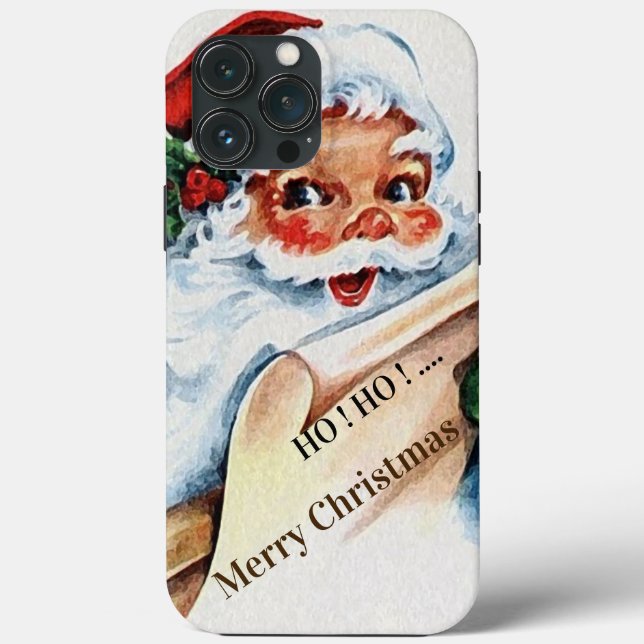 Coques Case-Mate iPhone Lettre du Père Noël (Verso)