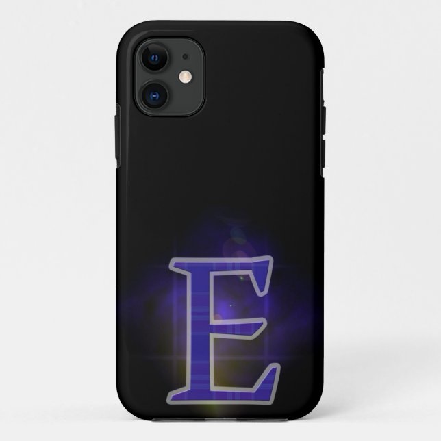 Coques Case-Mate iPhone Lettre E (Dos)