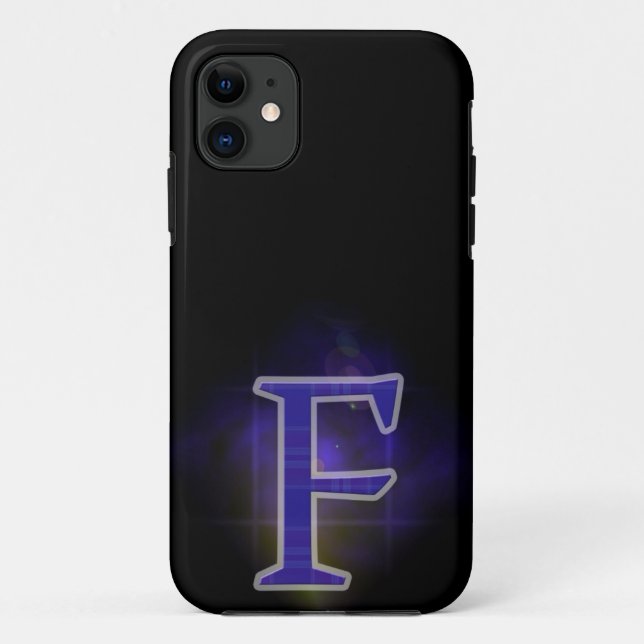 Coques Case-Mate iPhone Lettre F (Dos)