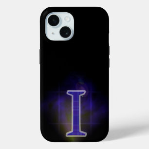 Coque Pour iPhone 15 Lettre I