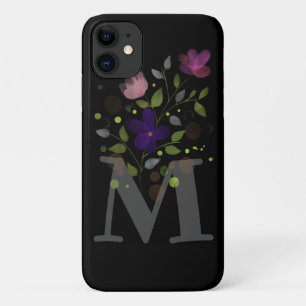 Case-Mate iPhone Case Lettre initiale M Plus Design floral