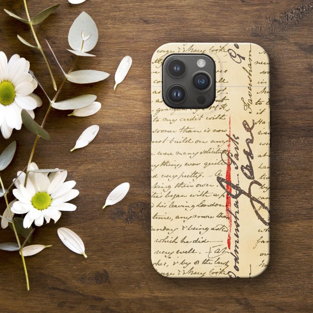 Coques Case-Mate iPhone LETTRE Jane Austen (Créateur téléchargé)
