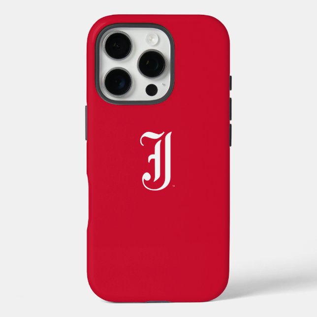 Coques Case-Mate iPhone LETTRE JSU Classique de l'Université d'État de Jac (Verso)