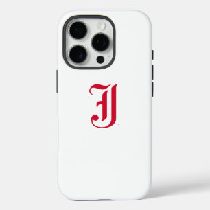 Coques iPhone 16 Pro LETTRE JSU Classique de l'Université d'État de Jac