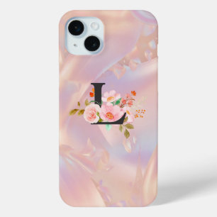 Coque iPhone 15 Mini Lettre L