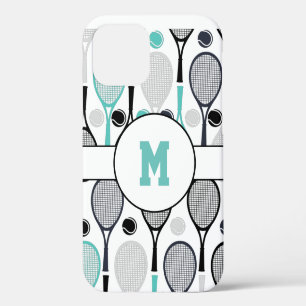 Case-Mate iPhone Case Lettre monogramme Nom du joueur Tennis personnalis